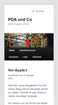 Mobile Screenshot of pda-und-co.de
